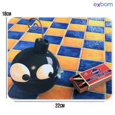 Mouse Pad 180x220x2mm MP-2218D Exbom - Bomb